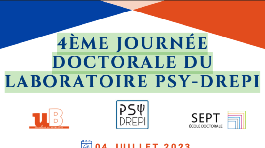 4ème Journée Doctorale du Laboratoire Psy-DREPI